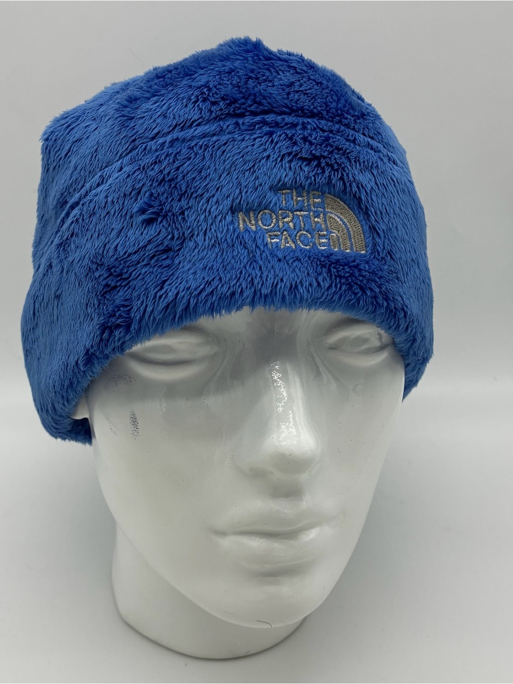 The North Face Royal Blue Plush Beanie